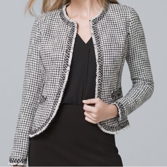 White House Black Market Jackets & Blazers - White House black Market Tweed Jacket